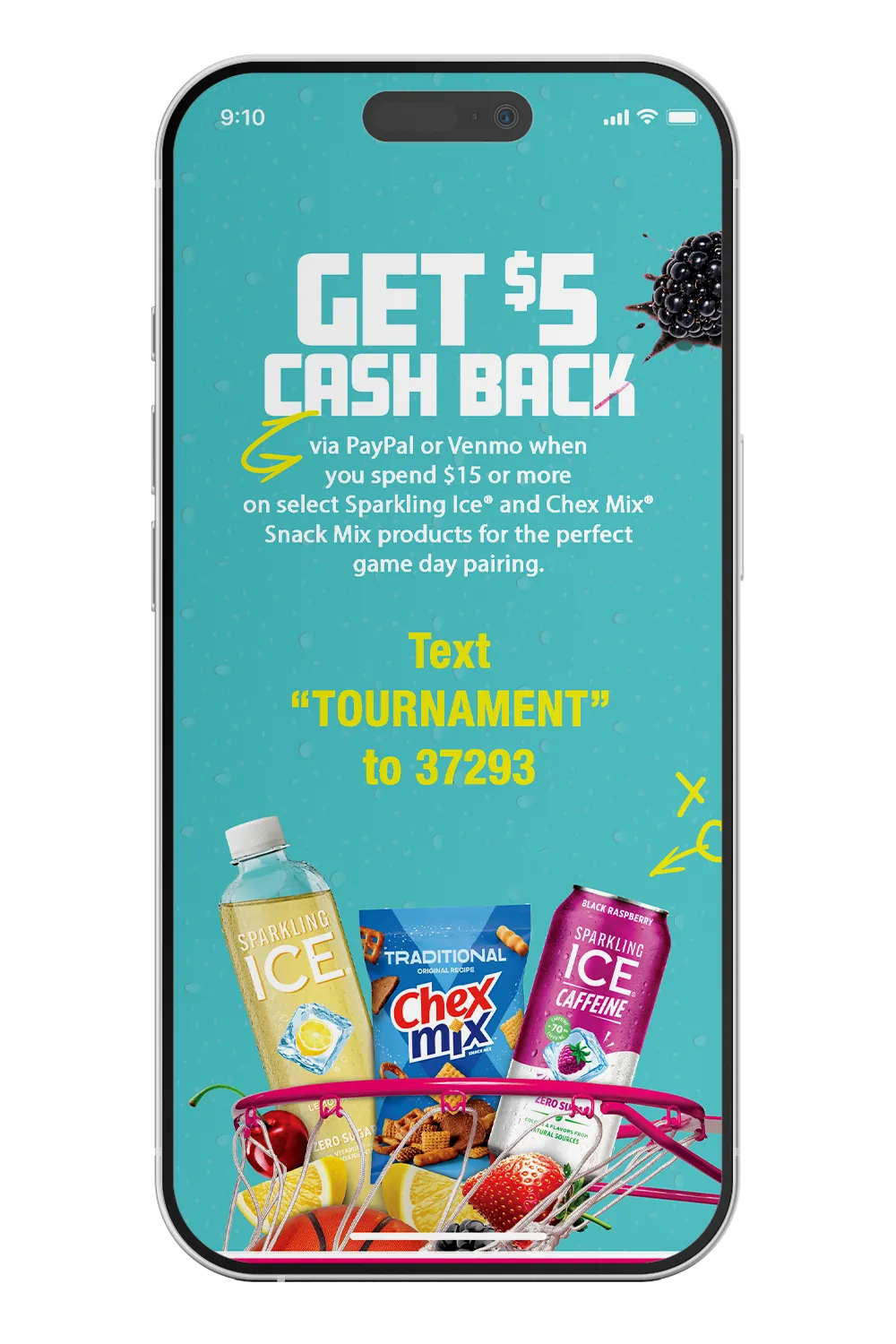 Chex Sparkling Ice Promotion